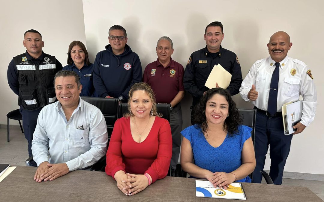 Se reúne la Comisión Edilicia de Protección Civil con Bomberos CSL