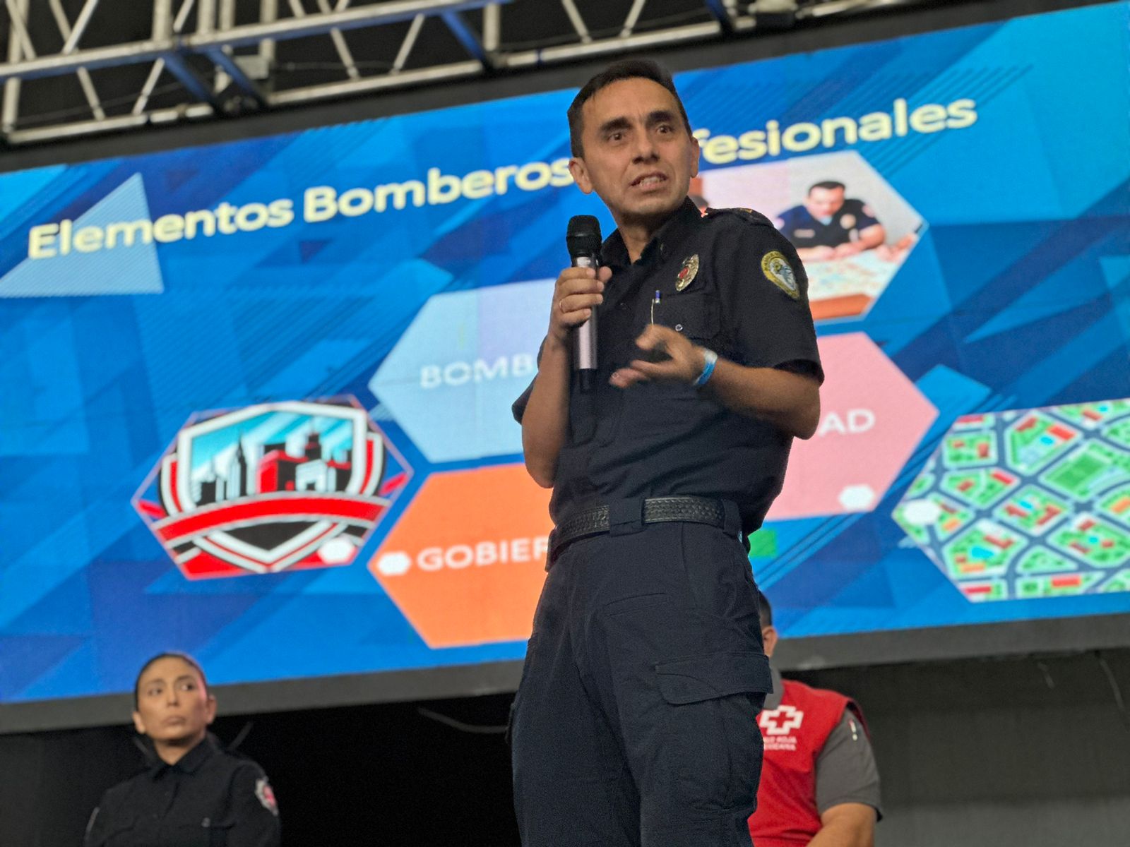 Mtro. Ruben Rauda Malja. Director del Colegio de Bomberos y Administradores de Emergencias de Cabo San Lucas.