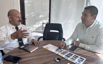 Se unen Gobierno de BCS y Bomberos CSL en agenda de trabajo