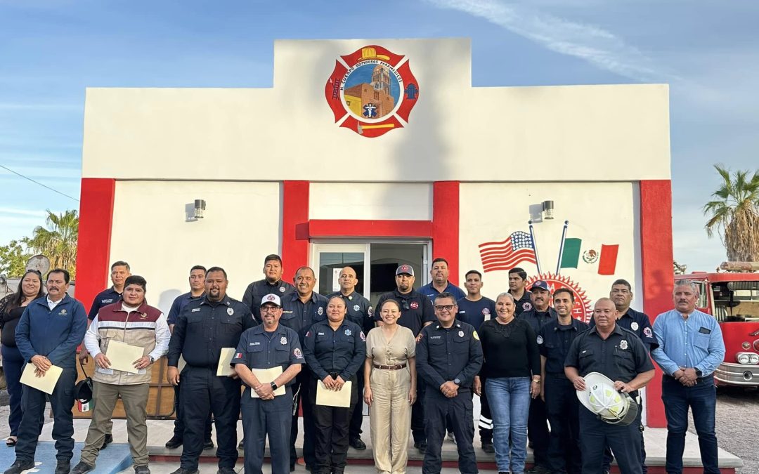 Bomberos CSL y Loreto estrechan lazos de apoyo