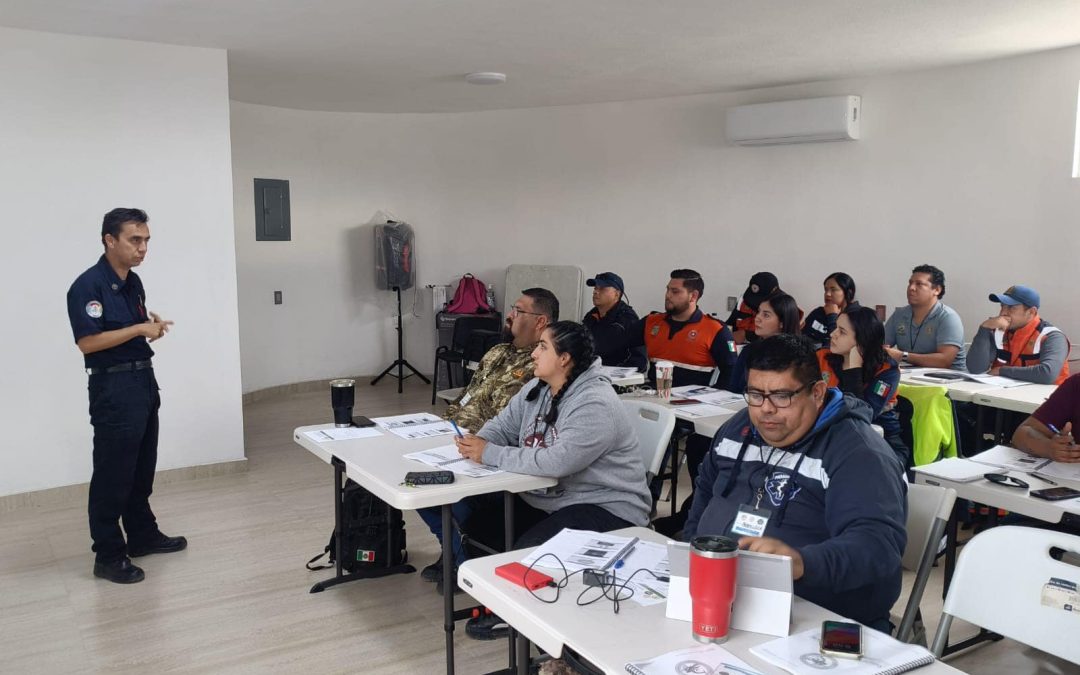 Protección Civil y Bomberos de Los Cabos se capacitan en SCI