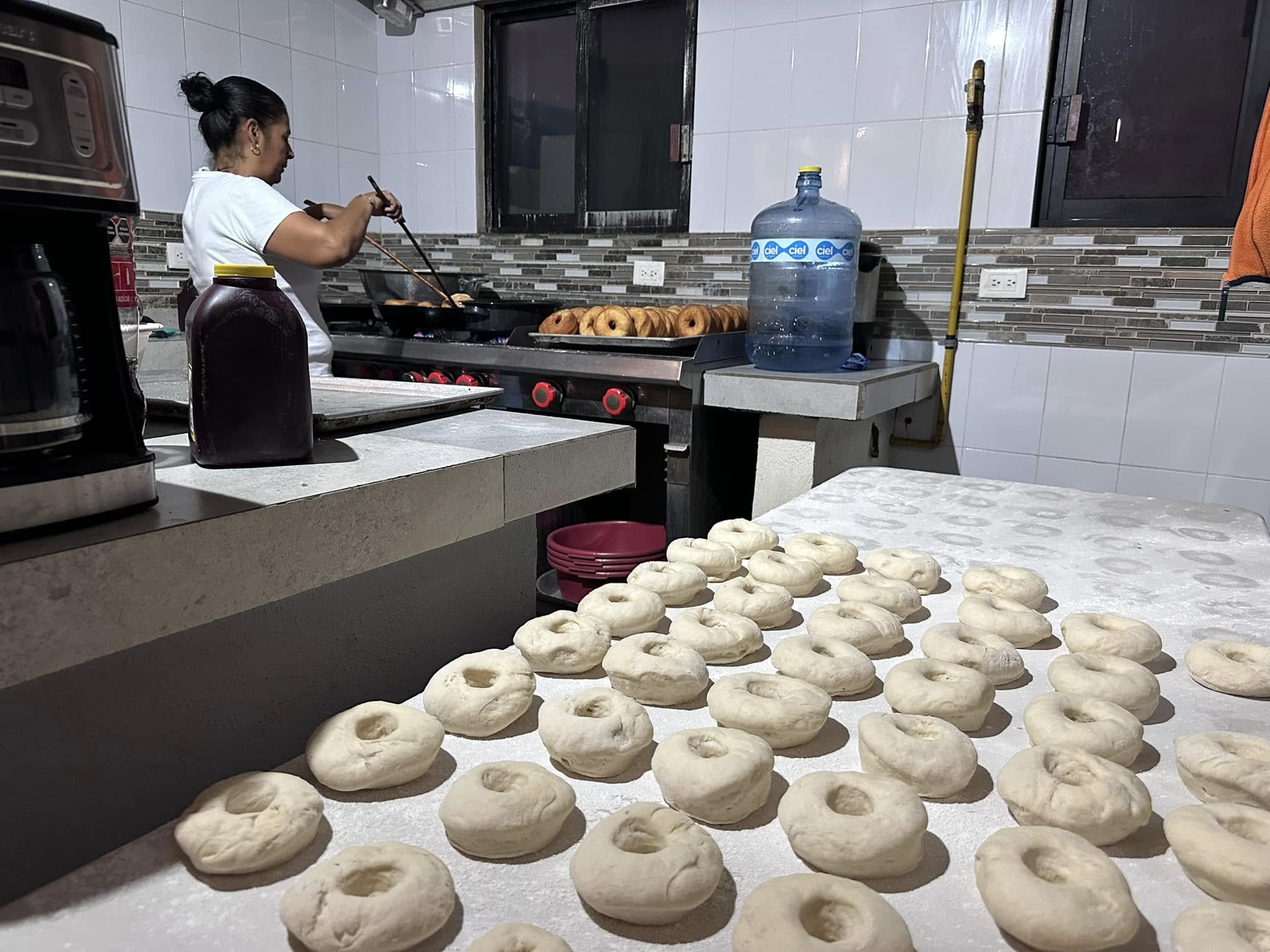 donas azucaradas
