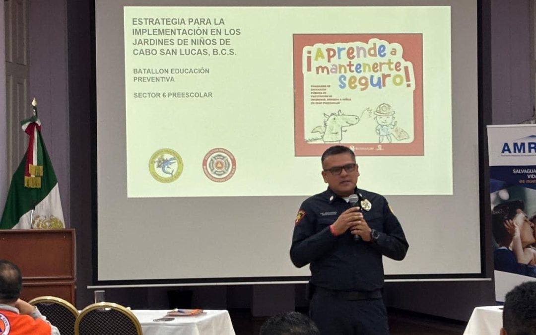 Continúa compromiso preventivo entre sector escolar y Bomberos CSL