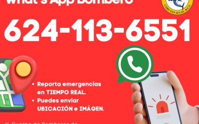 Lanza Bomberos CSL Whatsapp para emergencias