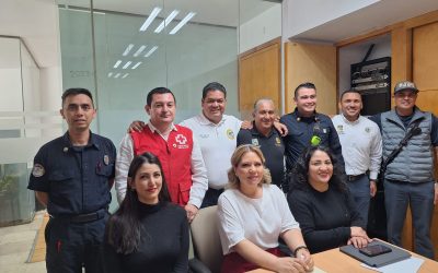 Integradas autoridades municipales y bomberos en materia de Protección Civil