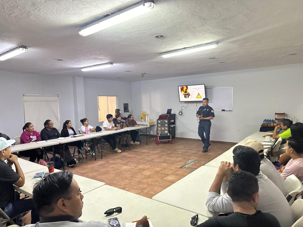 Capacitación de la Canirac Los Cabos en Bomberos CSL.