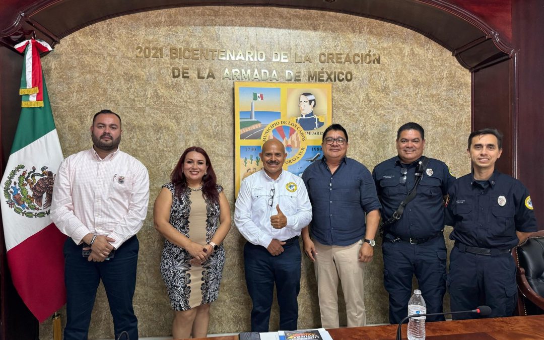 Gobierno de Los Cabos y Bomberos CSL estrechan lazos de trabajo