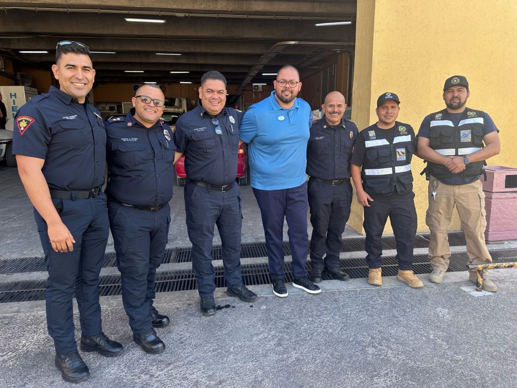 Reunión Fiesta Americana y Bomberos Cabo San Lucas.