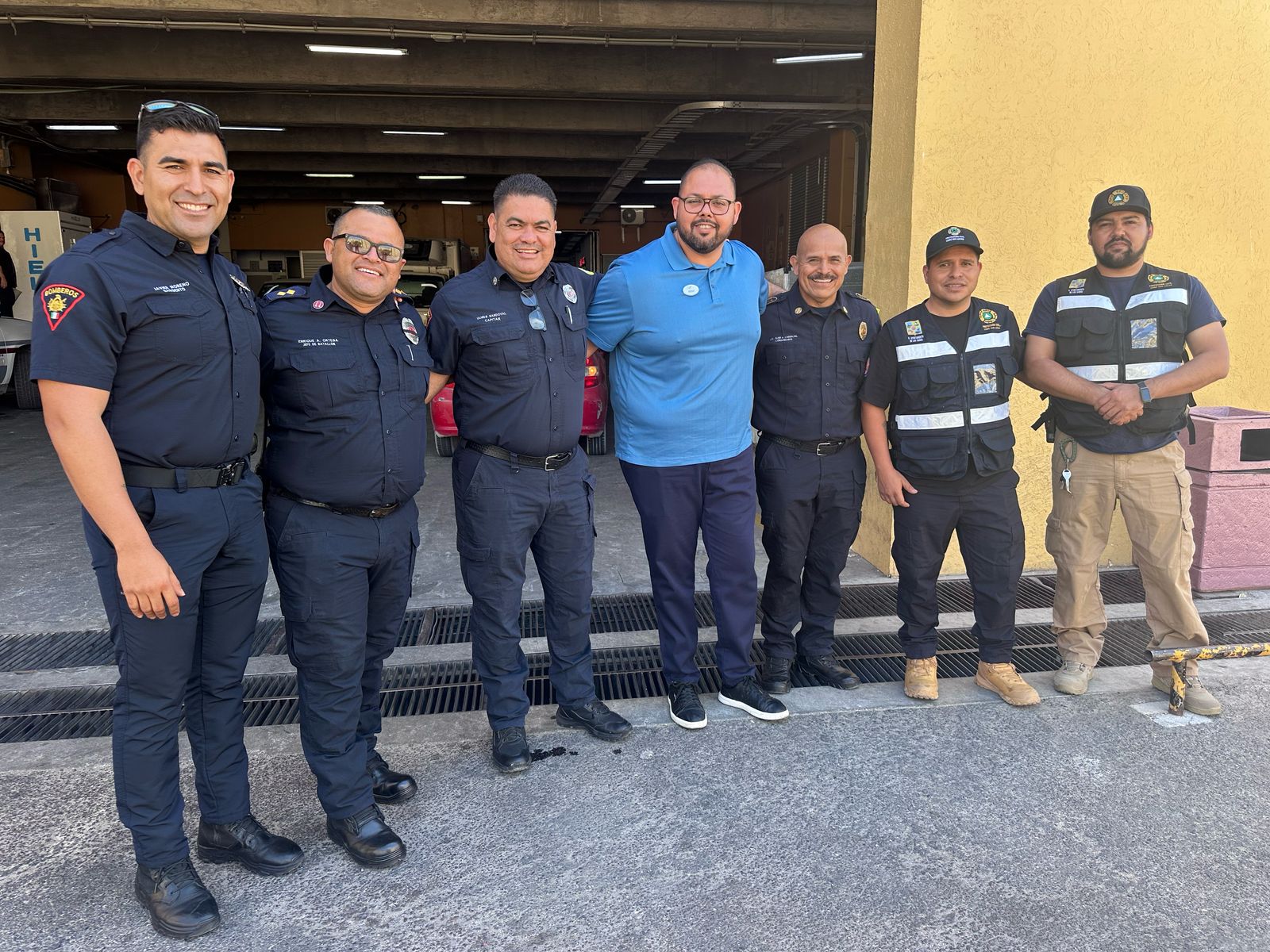 Reunión Fiesta Americana y Bomberos Cabo San Lucas.
