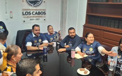 Suma Alcalde Christian Agundez y Regidores de Los Cabos apoyo a Bomberos CSL