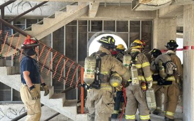 Bomberos CSL concluye curso sobre incendios en edificios altos