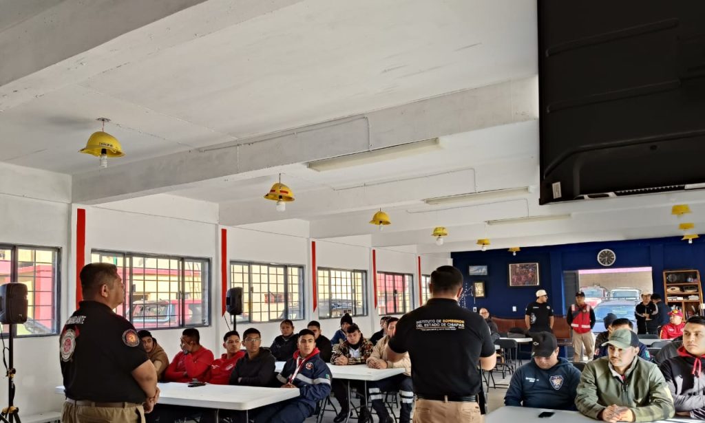 Curso de Nivelacion Bomberos Chiapas