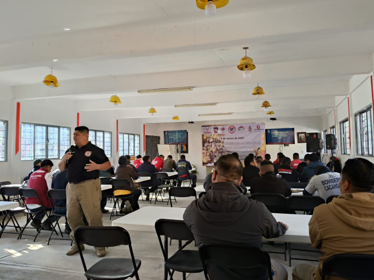 Curso de Nivelacion Bomberos Chiapas