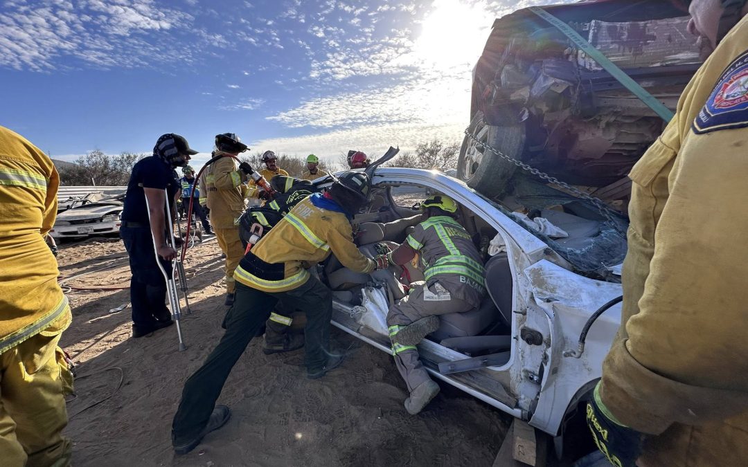 The Puyallup Extrication Team concluye curso de rescate automotriz en Cabo San Lucas