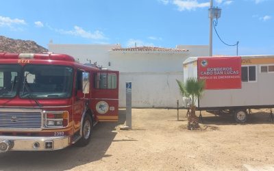 Bomberos Cabo San Lucas apertura módulo de despacho en Cabo del Sol