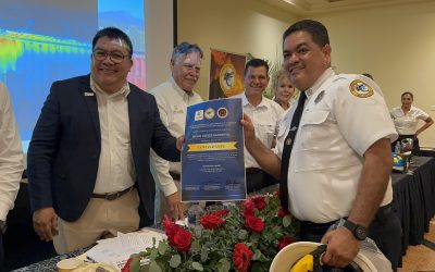 Bomberos CSL celebra ascensos, nombramientos y graduación del COBAE